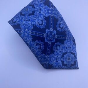Stefano Ricci Blue Patterned Men's Tie Current